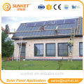 panel solar 210w de bajo precio y diuturno para la pampa de agua con células de Grado A